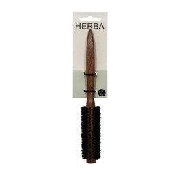 HERBA brosse ronde Ø15/35mm poils sangl hêtre