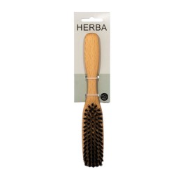 HERBA brosse poils sanglier ovale bois hêtre