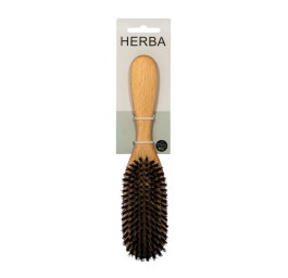 HERBA brosse poils sanglier 21.5cm bois hêtre