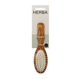 HERBA brosse bois olive poils bois pneumat petite