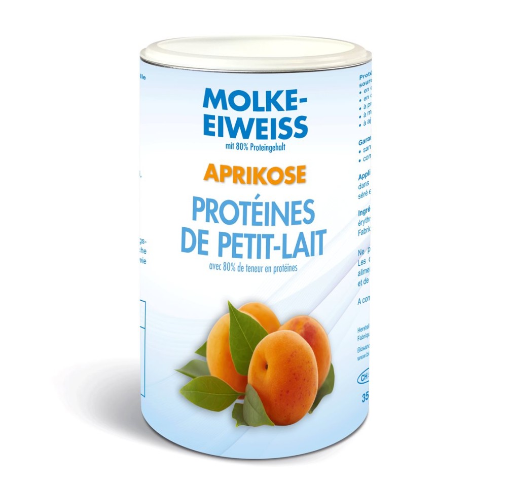 BIOSANA protéines petit-lait pdr abricot 350 g