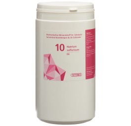 PHYTOMED SCHÜSSLER No10 natr sulf cpr 6 D 1 kg