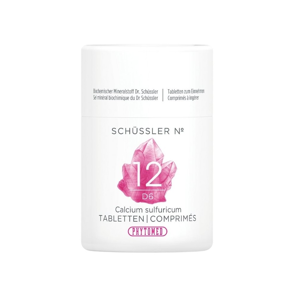 PHYTOMED SCHÜSSLER No12 calc sulf cpr 6 D 100 g PHYTOMED SCHÜSSLER No12 calc sulf cpr 6 D 100 g