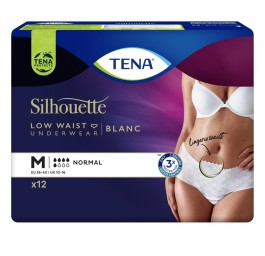 TENA Silhouette Normal M blanc 12 pce