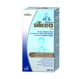 HÜBNER silicea gel av biotine peau&cheveux 500 ml
