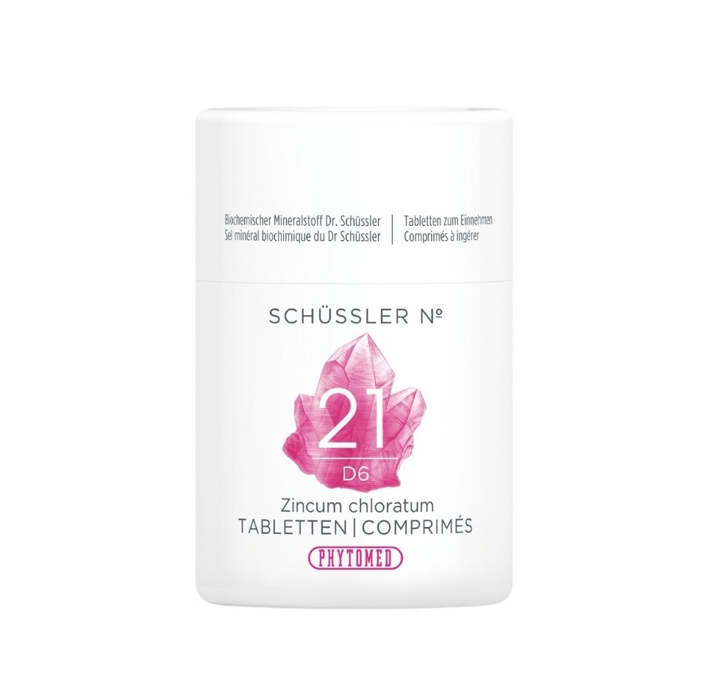 PHYTOMED SCHÜSSLER No21 zinc chlor cpr 6 D 100 g