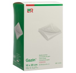 GAZIN compres gaze set 20x10cm 12p 40 x 2 pce