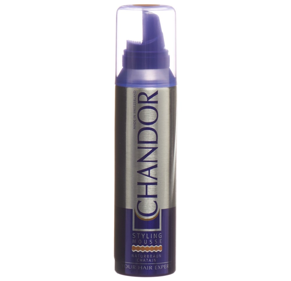 CHANDOR COLOUR styling mousse châtain 150 ml CHANDOR COLOUR styling mousse châtain 150 ml