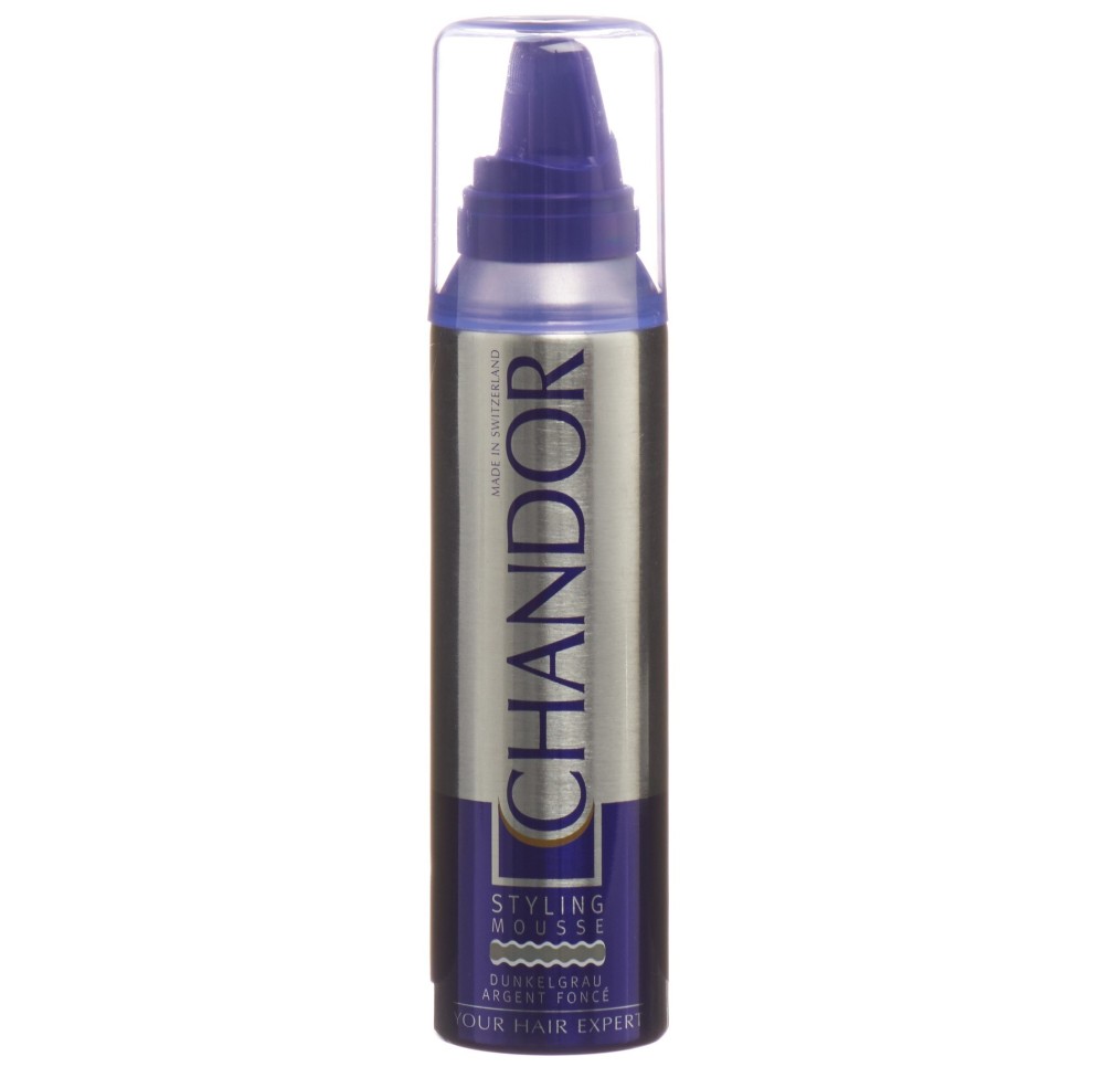 CHANDOR COLOUR styling mousse argent foncé 150 ml CHANDOR COLOUR styling mousse argent foncé 150 ml