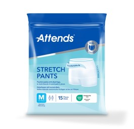 ATTENDS STRETCHPANT slip filet M 15 pce