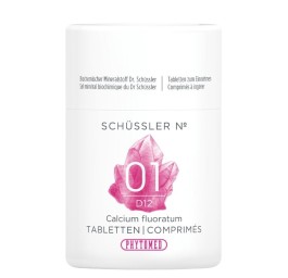 PHYTOMED SCHÜSSLER No1 calc fluor cpr 12 D 100 g