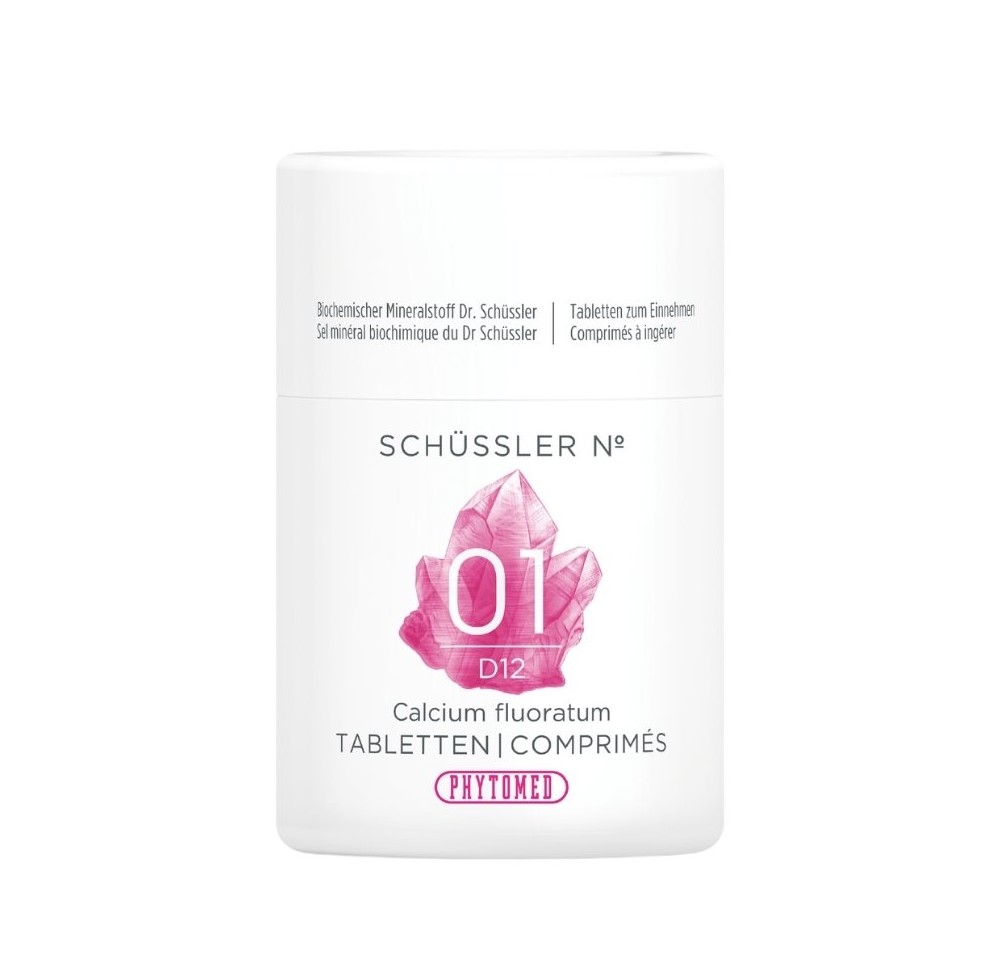 PHYTOMED SCHÜSSLER No1 calc fluor cpr 12 D 100 g
