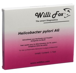 WILLI FOX helicobater pylori test selles