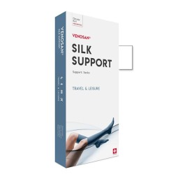 VENOSAN SILK a-d support socks S white 1 paire