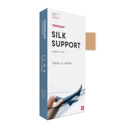 VENOSAN SILK a-d support socks M beige 1 paire