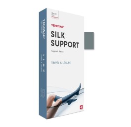 VENOSAN SILK a-d support socks M silver 1 paire