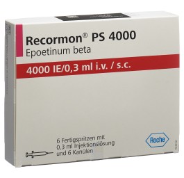 RECORMON PS 4000 UI/0.3ml prot aigu ser pré 6 pce