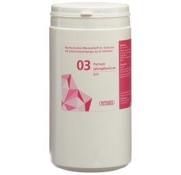PHYTOMED SCHÜSSLER No3 ferrum phos cpr 12 D 1 kg