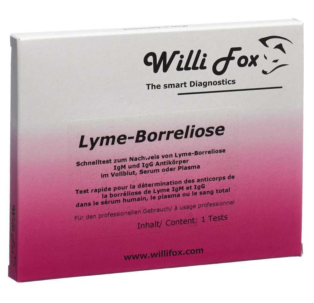 WILLI FOX test rapide lyme-borreliose