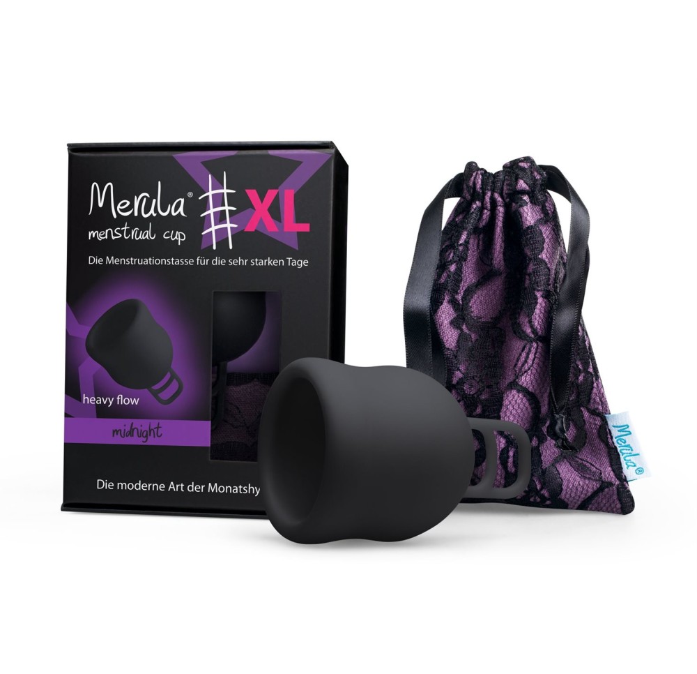 MERULA coupe menstruelle XL midnight black MERULA coupe menstruelle XL midnight black