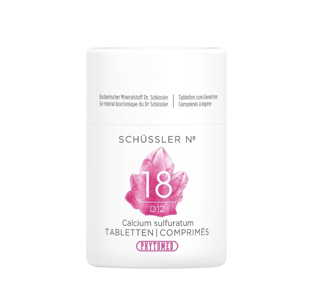 PHYTOMED SCHÜSSLER No18 calc sulf cpr 12 D 100 g