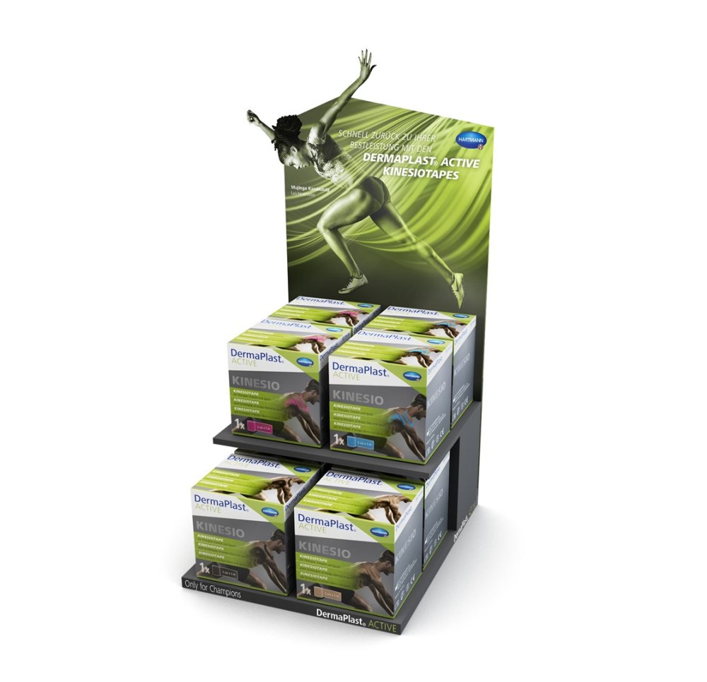 DERMAPLAST Active Kinesiotape display ass 8 pce