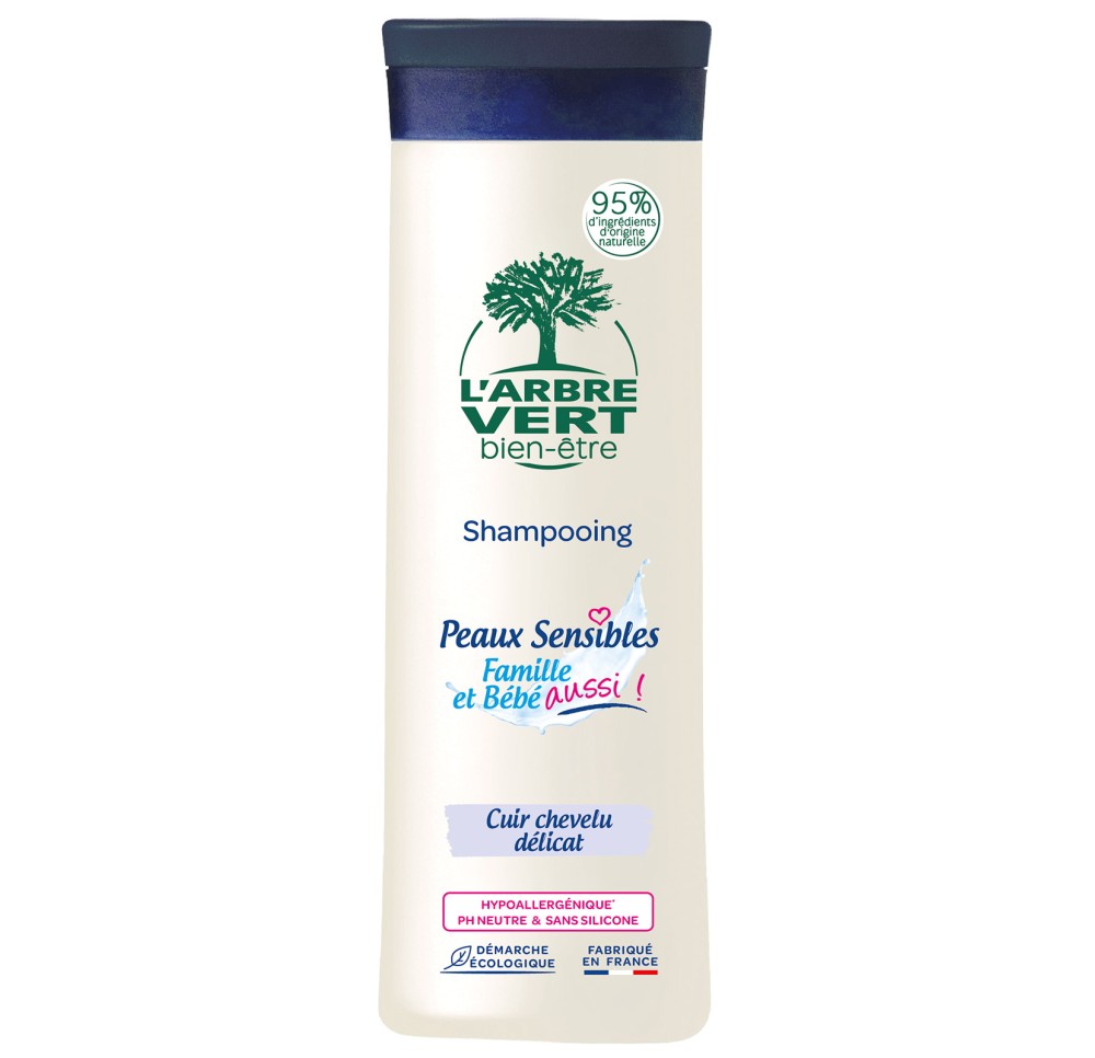 L'ARBRE VERT shampooing peaux sensibles fr 250 ml