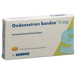 ONDANSETRON Sandoz cpr pell 4 mg 10 pce