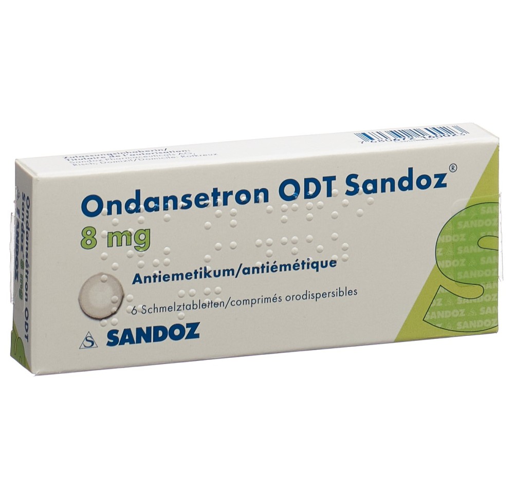 ONDANSETRON ODT Sandoz cpr orodisp 8 mg 6 pce