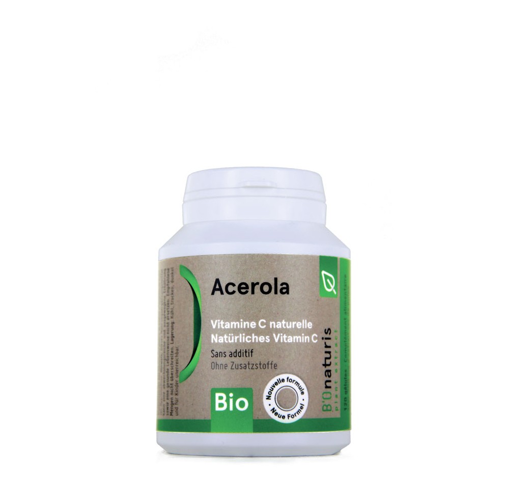 BIONATURIS acerola caps 250 mg bio bte 120 pce BIONATURIS acerola caps 250 mg bio bte 120 pce