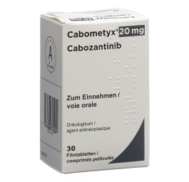 CABOMETYX cpr pell 20 mg bte 30 pce