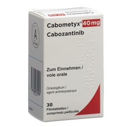 CABOMETYX cpr pell 40 mg bte 30 pce