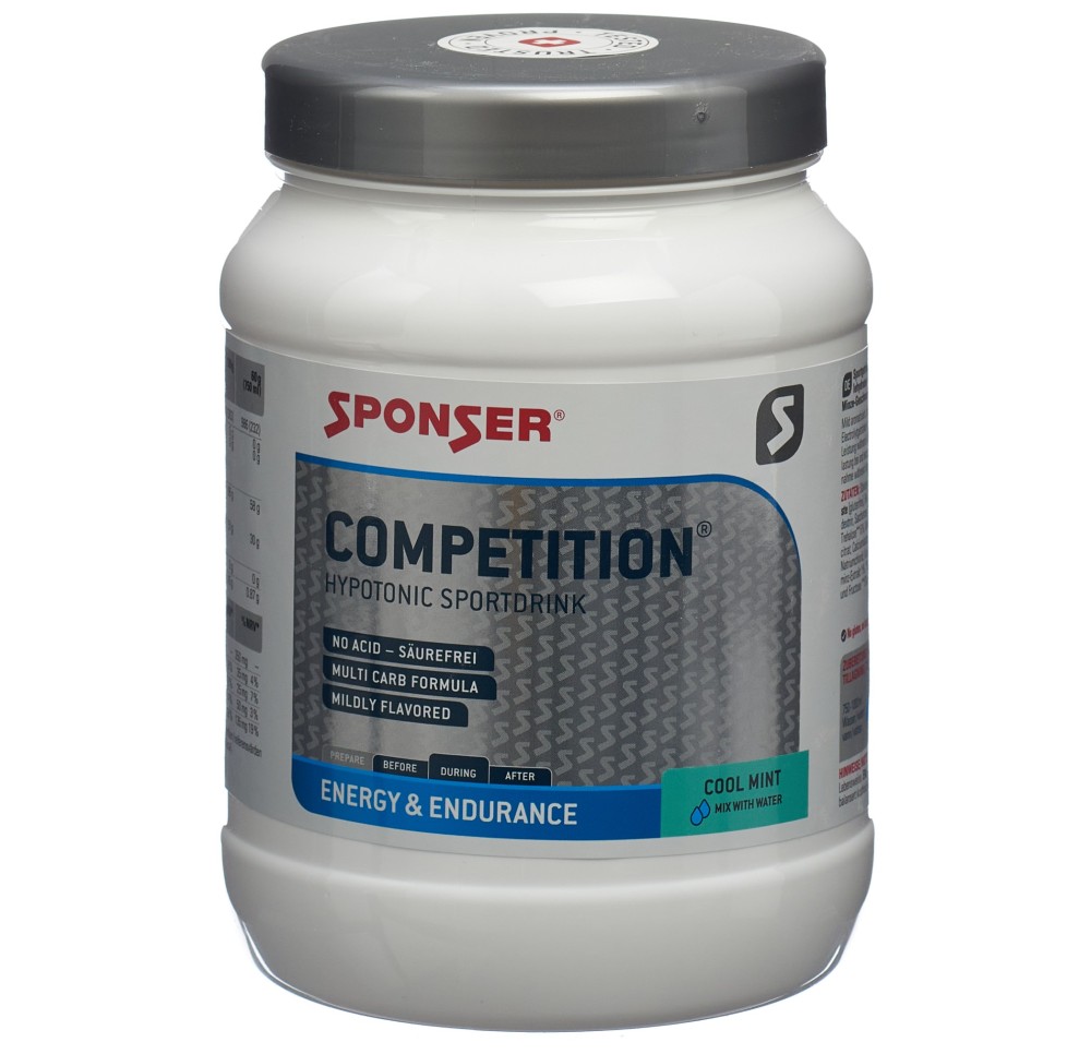 SPONSER Competition pdr Cool Mint bte 1000 g SPONSER Competition pdr Cool Mint bte 1000 g