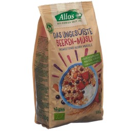 ALLOS le muesli aux baies non sucré sach 500 g