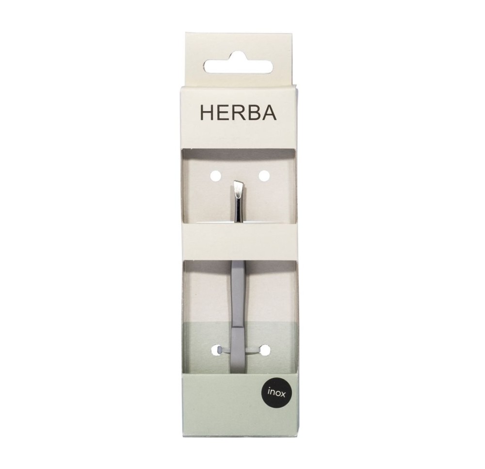 HERBA TOP INOX pincette recourbée