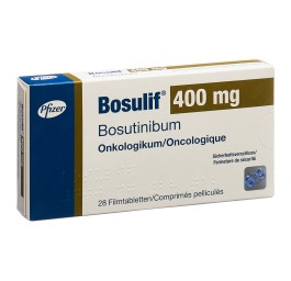 BOSULIF cpr pell 400 mg 28 pce