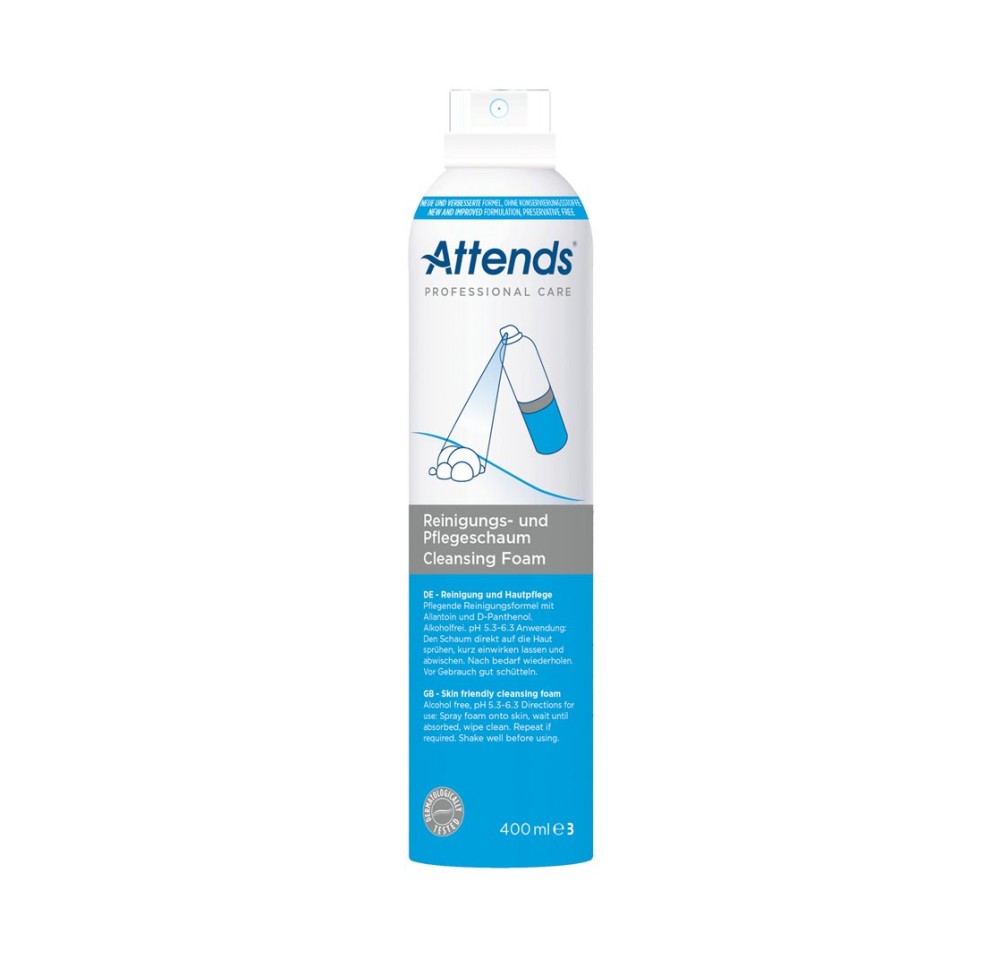 ATTENDS Care mousse nettoyant spr 400 ml