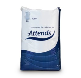 ATTENDS bavette 69x35cm papier/plastic 250 pce
