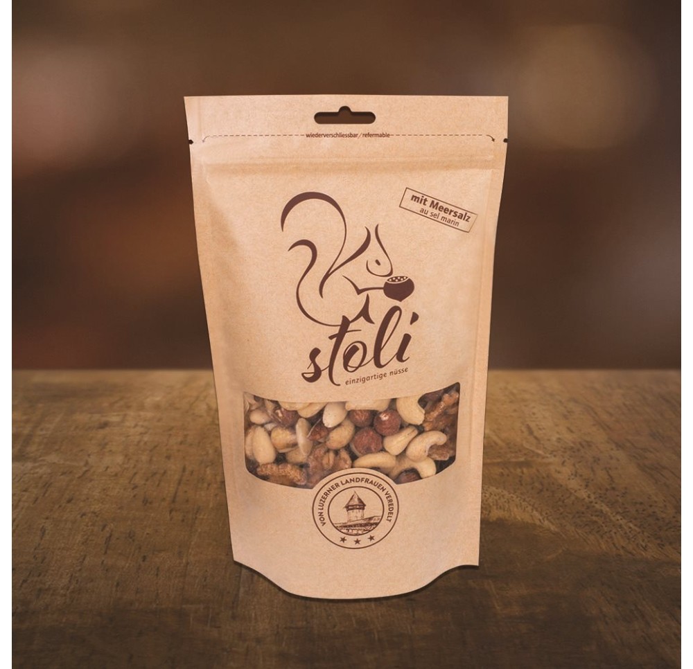 STOLI mélange de noix au sel marin sach 351 g