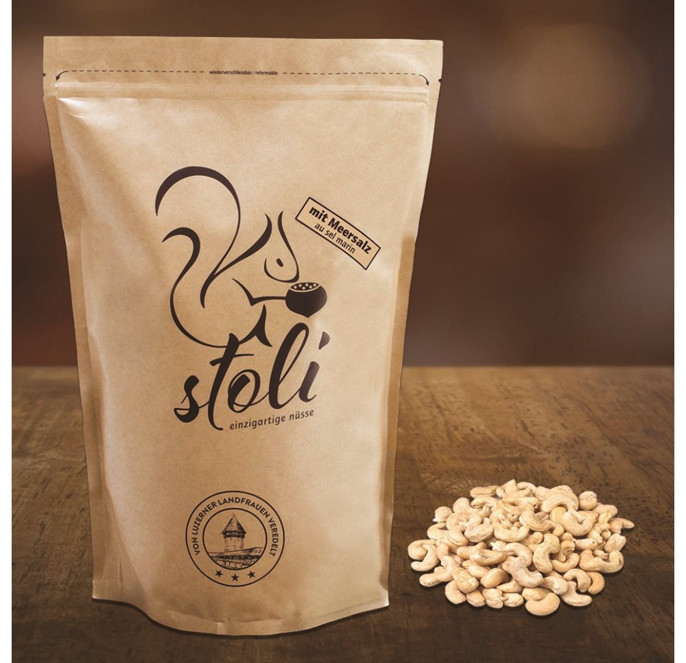 STOLI noix de cajou au sel marin sach 2963 g