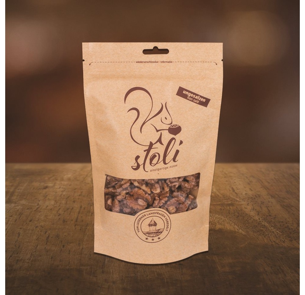STOLI noix non salé sach 250 g STOLI noix non salé sach 250 g