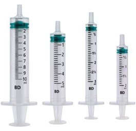 BD seringues Emerald 2ml avec embout Luer 100 pce