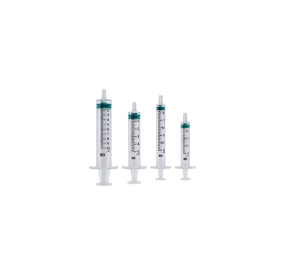 BD seringues Emerald 2ml avec embout Luer 100 pce