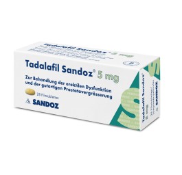 TADALAFIL Sandoz cpr pell 5 mg 28 pce