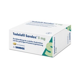 TADALAFIL Sandoz cpr pell 5 mg 84 pce