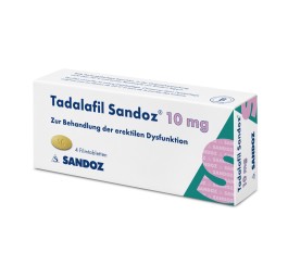 TADALAFIL Sandoz cpr pell 10 mg 4 pce