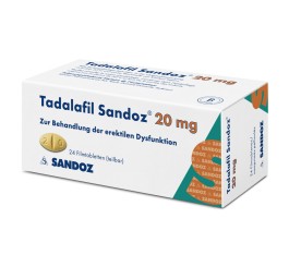 TADALAFIL Sandoz cpr pell 20 mg 24 pce