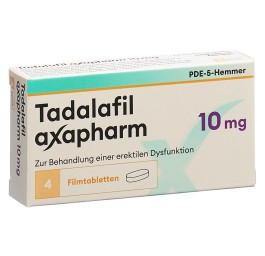 TADALAFIL axapharm cpr pell 10 mg 4 pce