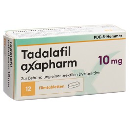 TADALAFIL axapharm cpr pell 10 mg 12 pce