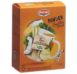 MORGA PowerPowder BouillonDri Thai bio 10 sach 4 g